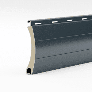 Antracit elektromos redőny lamella