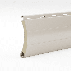 Bézs elektromos redőny lamella