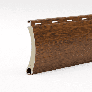 Aranytölgy fa-imitáció elektromos redőny lamella