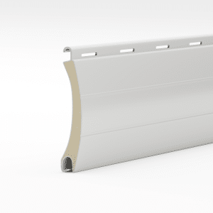 Fehér elektromos redőny lamella